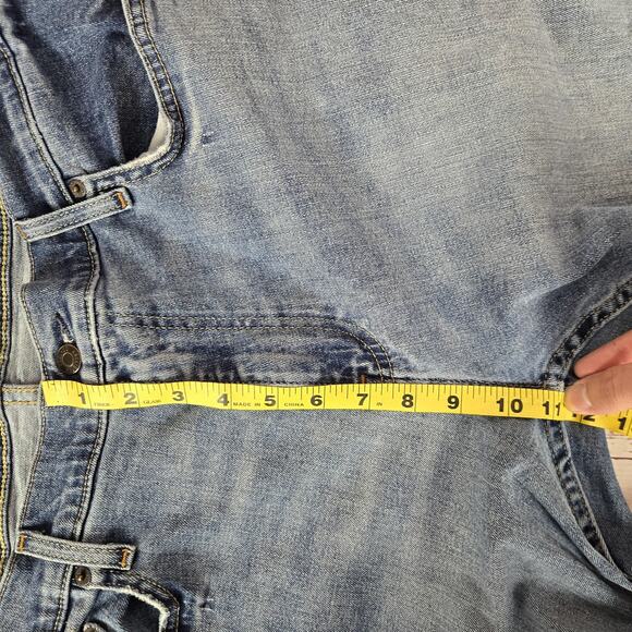 Hollister Jeans Mens Sz 36 Blue Straight Leg Epic Flex Denim Classic Comfort Fit - Picture 12 of 14